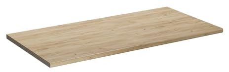 Vicco Kitchen countertop Raul, Goldkraft oak, 120 cm | suitable for installation on base cabinets and work surfaces