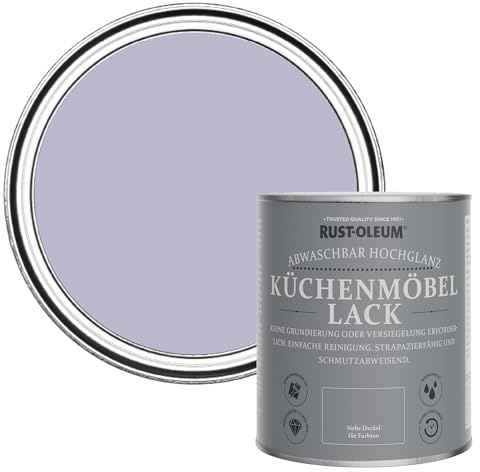Rust-Oleum Purple Kitchen Cupboard Paint in Gloss Finish - Wisteria 750ml
