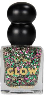 Viva la Diva Glow Top Coat Nail Polish - Color 02 - Esmalte de Uñas Top Coat con Efecto Brillante para un Acabado Radiante y Duradero
