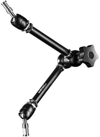 Walimex pro braccio articolato XL SP con ruota di bloccaggio nero, con attacco da 5/8 su entrambi i lati