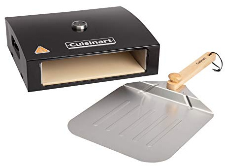 Cuisinart CPO-700 Grill Top Pizza Oven Kit, Black & Aluminum