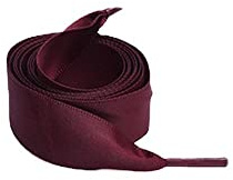 Uteruik, lacci per scarpe in raso piatto con nastro di raso, lacci in seta larghi per scarpe da ginnastica e sneakers, 2 cm x 120 cm, 1 paio (#B)