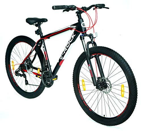 E-ROCK Mountainbike EX-7 Hardtail Microshift Schaltung Fahrrad MTB Trekkingrad Fitness Bike MTB Gabelfederung Scheibenbremsen (26, 27,5 oder 29 Zoll Reifen)