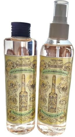 Colonia Florida Espiritual Original Cubana - Agua Esotérica x 2 con Pulverizador