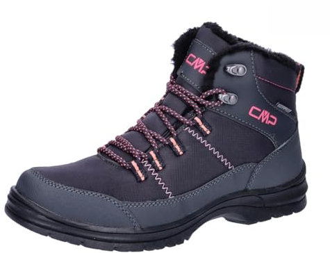CMP Kids Annuuk Wp-31q4954-J Snow Boot, Anthrazit Gloss, 34 EU
