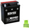 KOMPATIBEL MIT Piaggio Vespa Primavera 4T 3V E5 50 per Anno 2020 al 2022 Batterie YTX7L-BS BS BTX7L-BS BEREIT UND GELADEN GELIEFERT 6AH Ampere 12 Volt BATTERIEN 113X70X130MM