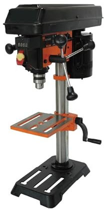 Taladro de Columna, Prensa De Taladro De Velocidad De Husillo Variable, Herramienta Eléctrica De Taller, Potente Taladro De Banco Con Motor De 10 Pulgadas, Herramientas eléctricas