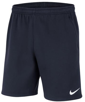 Nike Herren M Nk FLC Park20 Short Kz Kurze Hose, Obsidian/White/White, L EU