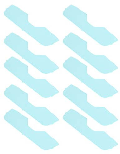 10Pcs Welding Goggles Protective Lens, PC Industrial Grade Welding Glasses Outer Replacement Lens, with 165mm/6.5in Width and 1mm/0.04in Thickness