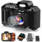 Fotocamera digitale, 4K 48MP HD AutoFocus Fotocamera con 32G SD Card Fotocamere Digitali Fotocamera Compatta per Bambini Adolescenti Principianti