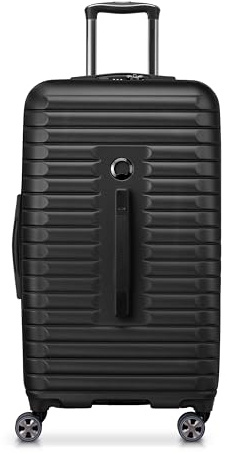 DELSEY PARIS Cruise 3.0 Hardside Expandable Luggage with Spinner Wheels, Black, Carry on 20 Inch, Cruise 3.0 Hardside Expandable Luggage with Spinner Wheels