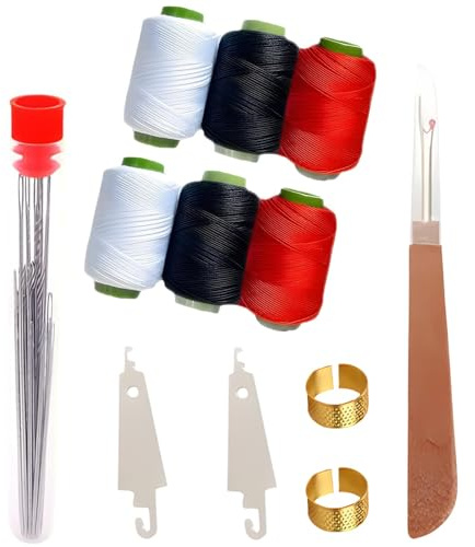 37 Pcs Sewing Tool Set, Mini Sewing Kit with Needle and Thread, Needle and Thread Kit Portable Sewing Accessories for Travel, Home, and Quick Repairs