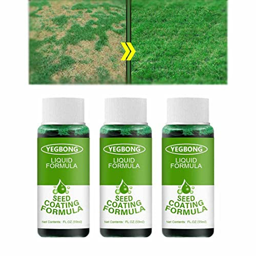 Vaporisateur de Gazon Vert,PulvéRisateur de Jardin Liquide,PulvéRisation Liquide D'Ensemencement de Gazon Vert,Engrais de Croissance pour Pelouse,Peinture En AéRosol Pelouse,Jardin,Cour,Pelouse