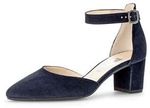 Gabor Damen Riemchen Pumps, Frauen Absatzschuhe,stoeckelschuhe,Ausgehschuhe,Abendschuhe,Court Shoes,stöckelschuhe,Heels,Atlantik,40.5 EU / 7 UK