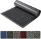 GULLAMBO Hallway Runner Grey Rug - Non Slip Runner Rug for Kitchen, Stair & Doorway - Washable Rubber Backed Carpet Runner - Durable Indoor Floor mats for Home, Kitchen Non Slip