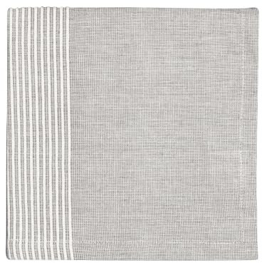 GreenGate Luana Stoffserviette Grey 40x40cm