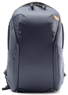 Peak Design Everyday Backpack Zip 20L Black, Carry-on Backpack with Laptop Sleeve (BEDBZ-20-BK-3), Black