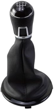 Växelspaksväxelknopp För VW För GOL För G4 G5 5-växlad ABS Manuell Växellåda Handbollsskydd Växelspaksknoppar(Black 5 speed)