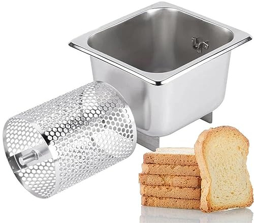 Manual Butter Dispenser, Stainless Steel Butter Roller, Holds 36 Ounces, Ideal for Bread, Seafood, and Outdoor Picnics