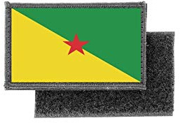 Patch ecusson imprime badge drapeau guyane francaise