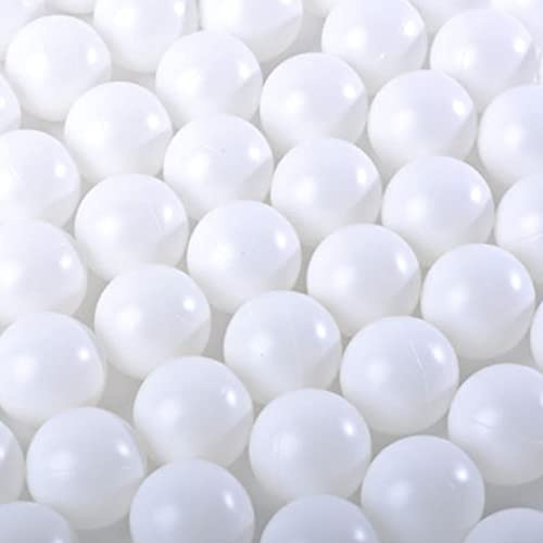 BigTree 30 Pack White Table Tennis Balls Ping Pong Balls 40mm Plastic Halloween Christmas Decorations for Cat Dog Craft Party School Family Games Beginner Adult Not Suitable for Professional Athletes