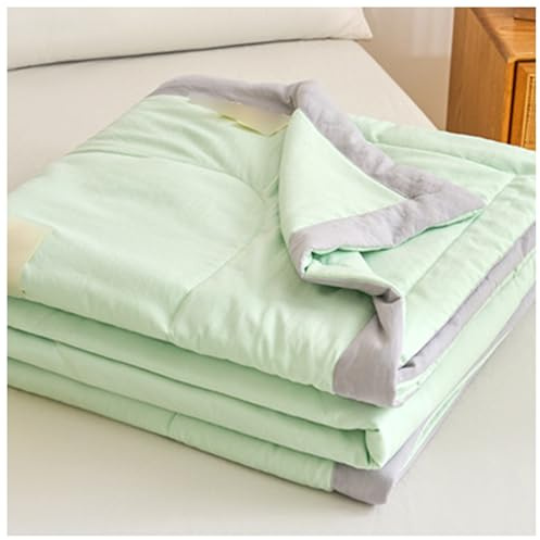RDIAYDN Summer Duvet, Lightweight, Soft and Comfortable Quilt, Lightweight Summer Quilt, Lightweight and Breathable Quilt Cover, Lightweight Microfibre Duvet (C, 150 x 200 cm)