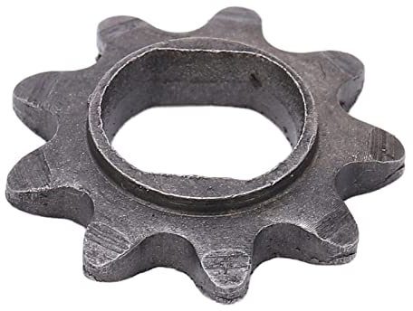9T 25H Chain Sprocket for MY1020 Motor Engine, Metal H Shaped Pinion Gear Ensures Stable Performance and Easy Installation