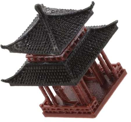 TINEASUR Mini Statua Del Padiglione Decorativa Per e Acquario Decorazione Paesaggistica Leggera e Portatile Per Bonsai e Succulenti