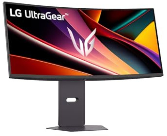 LG Ultragear™ 34G600A-B.AEU - Schermo PC Gaming da 34 - Lastra VA risoluzione QHD (3440 x 1440), 5ms GtG 160Hz, HDR 10, sRGB 99% (CIE1931), FreeSync Premium