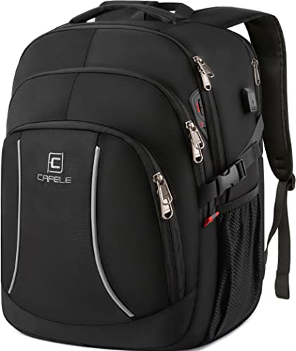 CAFELE 2309h-1 Mochila, 17.3 Negro, 17.3inch Unisex Adulto