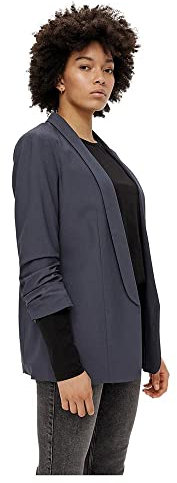 Pieces PCBOSELLA Blazer pour Femme, Bleu Gris, M