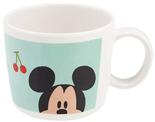 Skater M310 Children's Cup, Melamine Mug, 8.1 fl oz (230 ml), Mickey & Minnie Disney