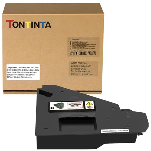 C400 C405 108R01124 Cartucho de Residuos Cartucho de Tóner de Desecho 30000 Páginas para Xerox Phaser 6600 WorkCentre 6605 6655 VersaLink C400N C400DN C405N C405DN DELL C2660 C2665 S3840 Impresoras