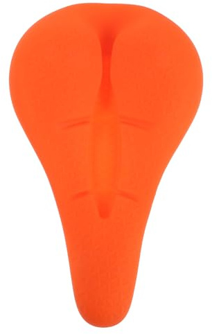 Gogogmee Sella per Bicicletta con Cuscino: Ricambio per Sella per Bicicletta - 11 Universale per Interni Ed Esterni, Bici da Corsa O da Allenamento - Comoda per Bici da Uomo Donna, Arancione
