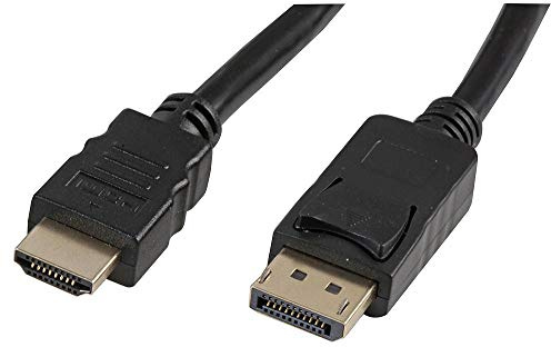 PRO SIGNAL PSG91580 DisplayPort to HDMI Cable, 0.5m Black