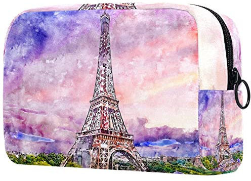 Cas Cosmétique Tour Eiffel Organisateur Cosmétique De Voyage avec Pochette À Fermeture Souple>>pour Femmes Et s