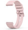 Wanme 20mm 22mm Uhrenarmbänder für Damen Herren, Silikon Armband, Schnellverschluss Uhrenarmband, Wasserdichtes Sport Ersatzarmband, Flexibles Verstellbares Armbänder, 20mm Rosa