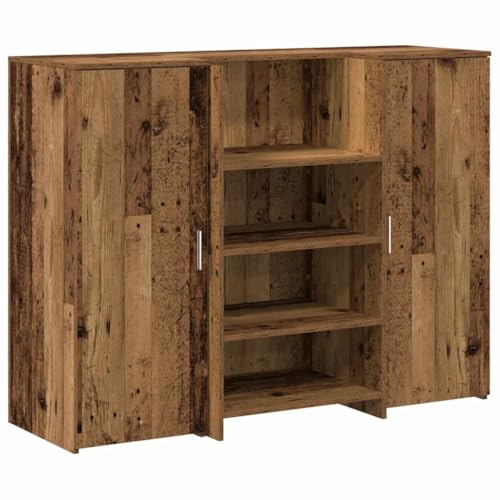 vidaXL Mostrador de recepción Madera Vieja 135x50x103,5 cm, mostrador de recepción, mostrador de recepción de Oficina, mostrador de Caja