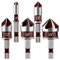 KEWAYO Set de 5 Fraises à Chanfreiner HSS 6,35 mm - Embouts Coniques pour Éviers en Bois et Métal