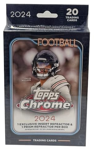 Topps Chrome Football 2024-1x Hanger Box
