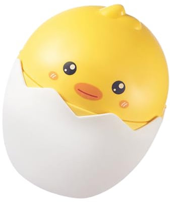 BUGUUYO Cestino della Spazzatura da Mini Ribaltabile Contenitore per Rifiuti in Materiale Durevole Facile da Pulire Design Animato Adatto per Scrivania Ufficio