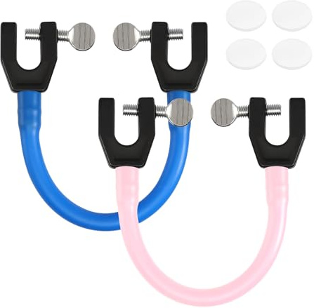 DUTIFUL 2 conectores de puntas de esquí para niños, ayuda a la formación de esquís, conector con espaciadores, enseña el control de velocidad, pinzas de punta para snowboard, entrenadores