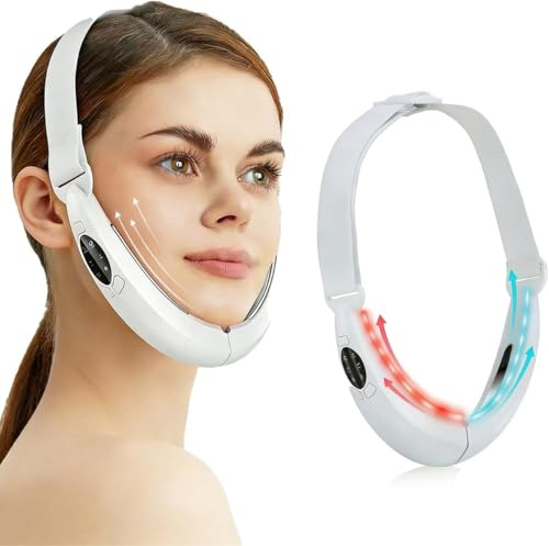 AILEDA V Face Masajeador Facial, Antiarrugas Lifting Tonificante, Eléctrico Doble Mento Reductor Masajeador Facial Lifting