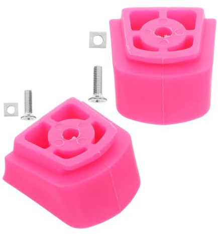 GANAZONO 2 Pezzi Blocchi Freno per Pattini Rotelle Accessori Antiscivolo per Inline Skate Freno Sicurezza Regolabile e Resistente per Ragazzi e Ragazze Compatibili