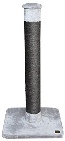 Ebi 431-431108 Kratzbaum Classic Giant-Fox, 55 x 55 x 115 cm, hellgrau