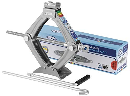 Alca Germany Ultra Compact Quality Scissor Jack For Car 0.8 Ton Vehicle Lifting Tool Workshop Garage A436080