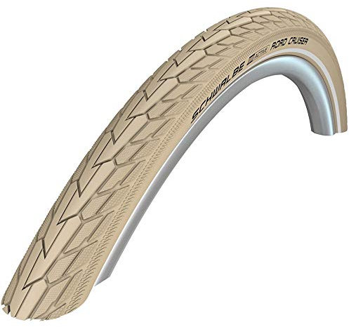Schwalbe Reifen Road Cruiser HS484 Draht 26x1,75 47-559 TS Reflex KG SBC Creme