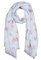 Wrendale Designs by Hannah Dale - Lettuce Be Friends Lightweight Guinea Pig Scarf - 70cm by 190cm