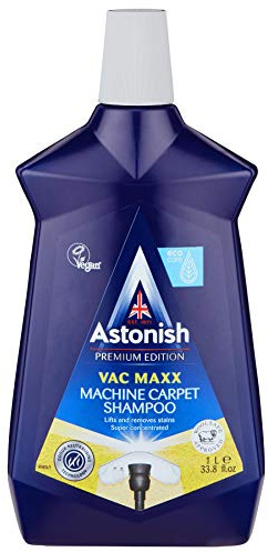 Astonish Vac Maxx Machine - Shampoo per tappeti, 1 litro
