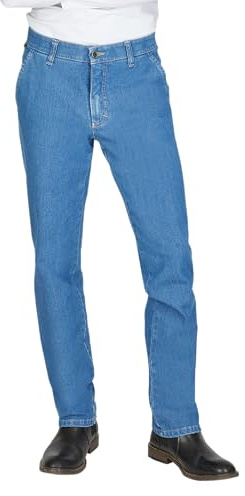 Club of Comfort - Herren Hose Garvey 7054 - helles Jeansblau Größe: 50